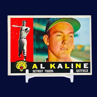 1960 Topps Baseball #50 Al Kaline HOF EX+ Detroit Tigers