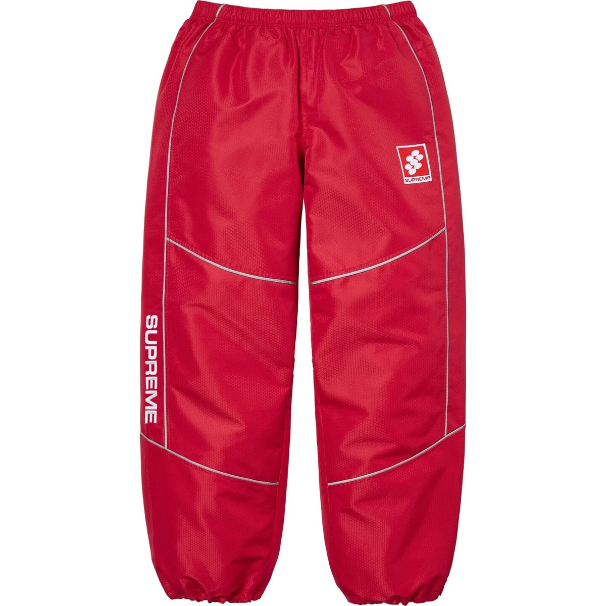 Supreme Reflective Piping Track Pant 4colors FW24 Size S-XXL Supreme Reflective Piping Track Pant 4colors FW24 Size S-XXL