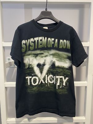 System Of A Down Band Toxicity Albums black T shirt Remake tee NH17463