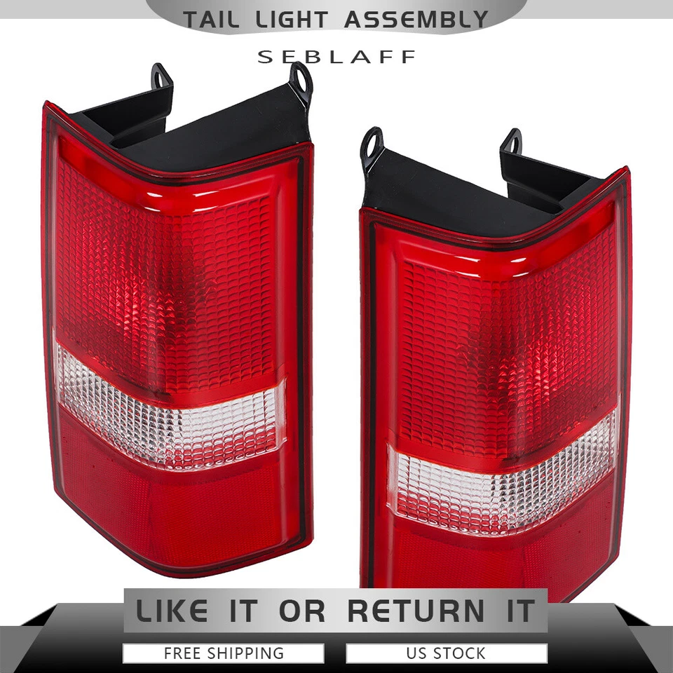 Conjunto de lanterna traseira para Chevy Express/GMC Savana 1500-3500 2003-2023 esquerda+direita - Imagem 3 de 4