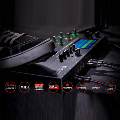 Mooer GE300 Guitar Multi Effects Pedal 108 AMP 164 Effects 30Min