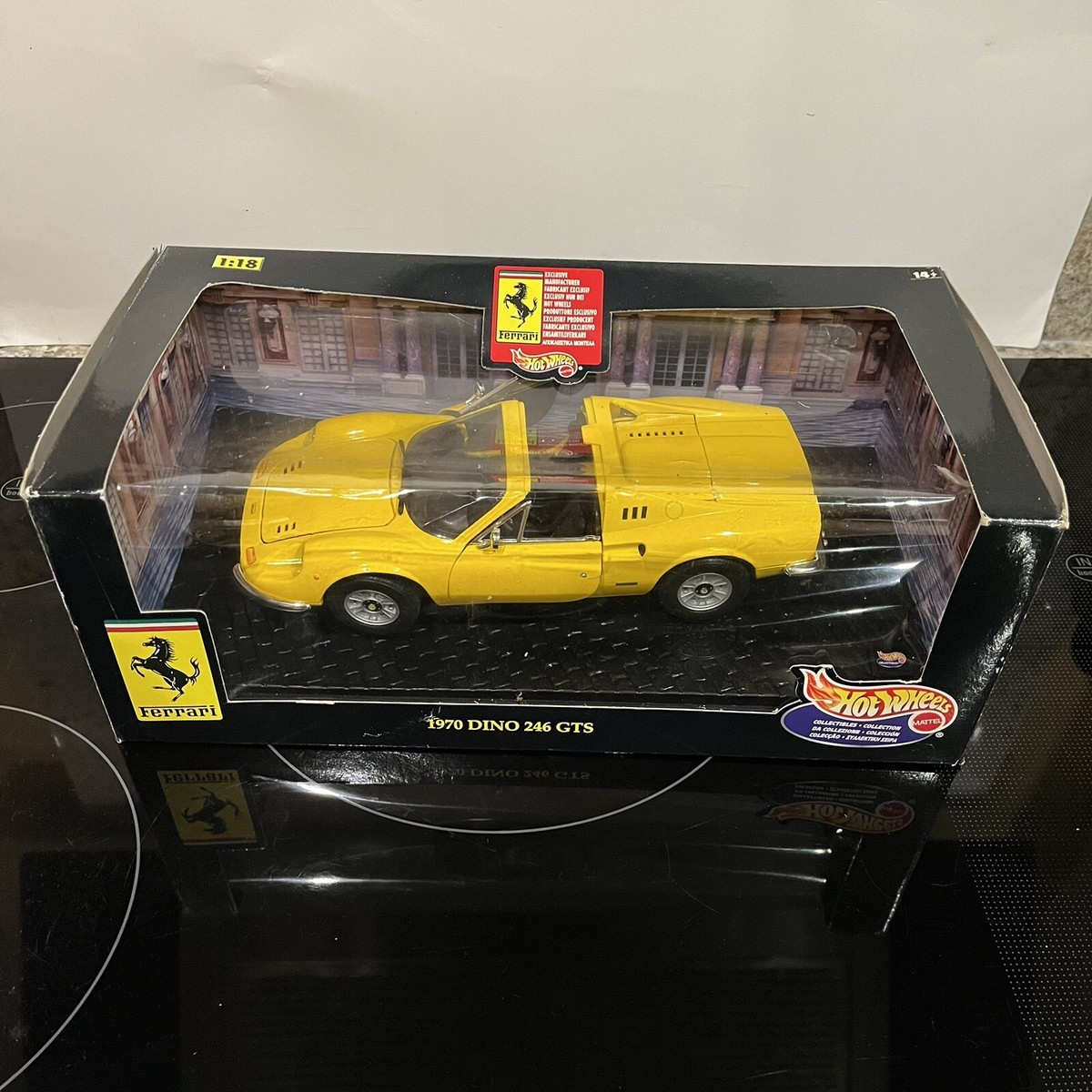 □◇ HOTWHEELS 1/18 FERRARI DINO 246 GTS ホットウィール