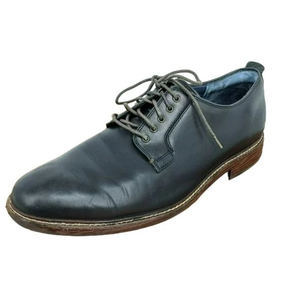 SAOLA Scarpe Cole Haan Grand OS Derby 10 5 M nere marroni Kennedy stringate eleganti casual