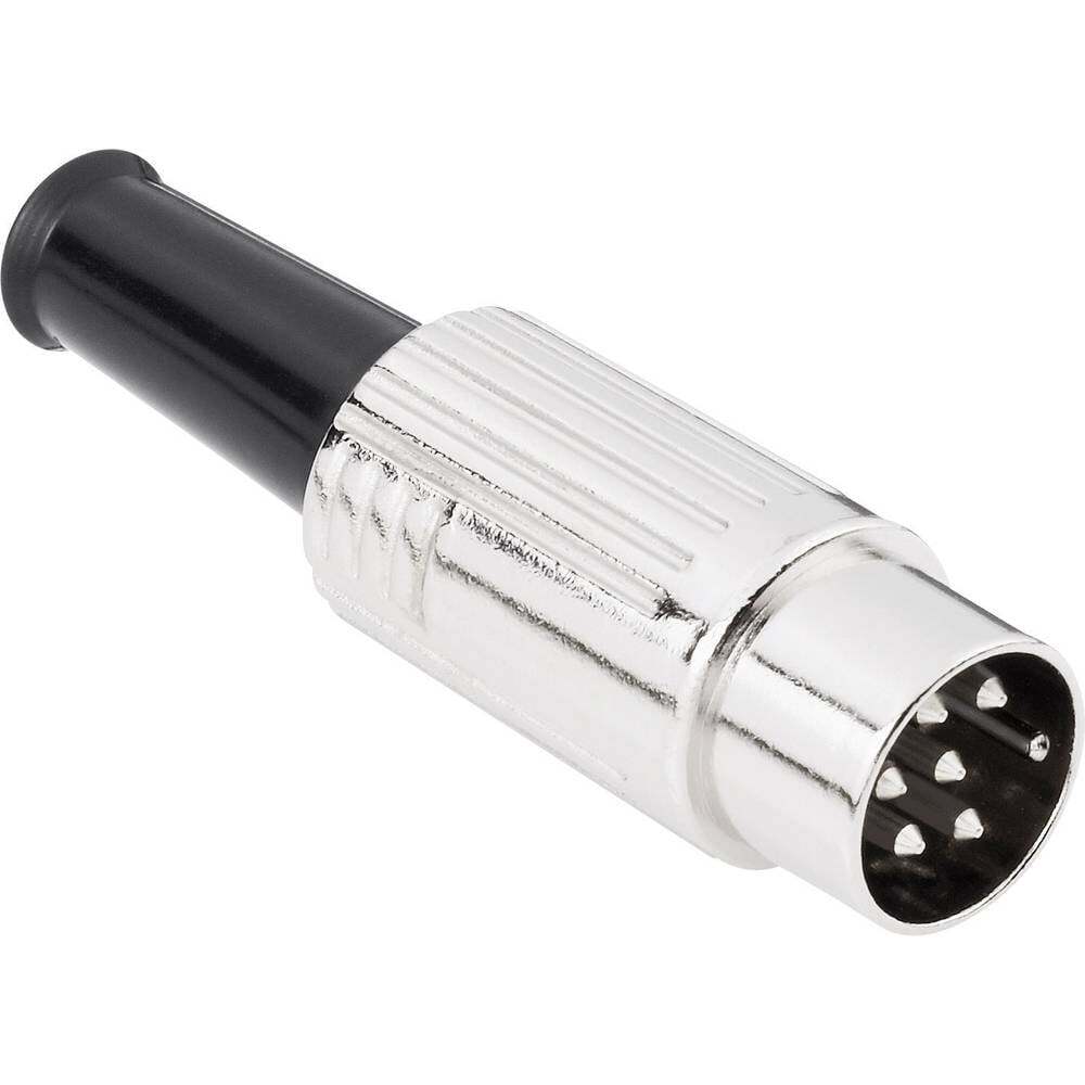 КОМПОНЕНТЫ TRU 1578944 DIN-Rundsteckverbinder Stecker gerade Polzahl 6 шт 1990₽