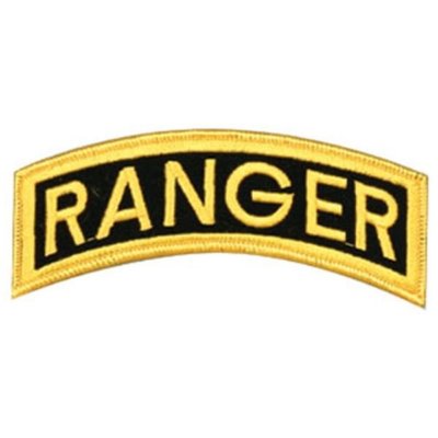 ARMY RANGER TAB ROCKER 5