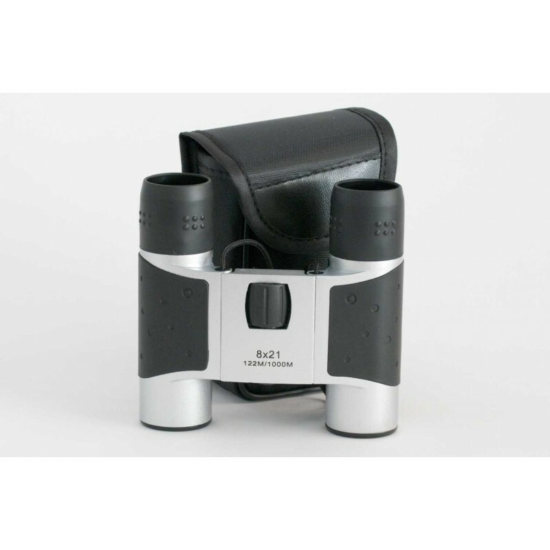 Binoculares compactos Marchwood 8x21 - plateados - COMPRA A GRANEL x 50 pares