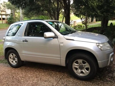 Suzuki Grand Vitara Jt 4x4 2 Door Wagon Silver 5 Speed Manual
