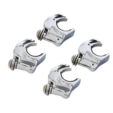 39mm 4PCS Front Fork Windshield Windscreen Clamps Fit For Harley Sportster Dyna