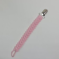 Crochet Dummy Pacifier Clip baby shower gift