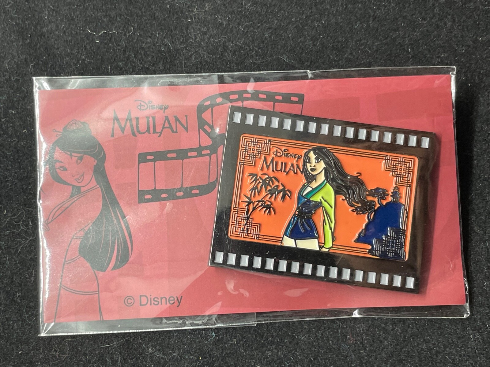 Disney Pin - Mulan Filmstrip - Korea Film 151487