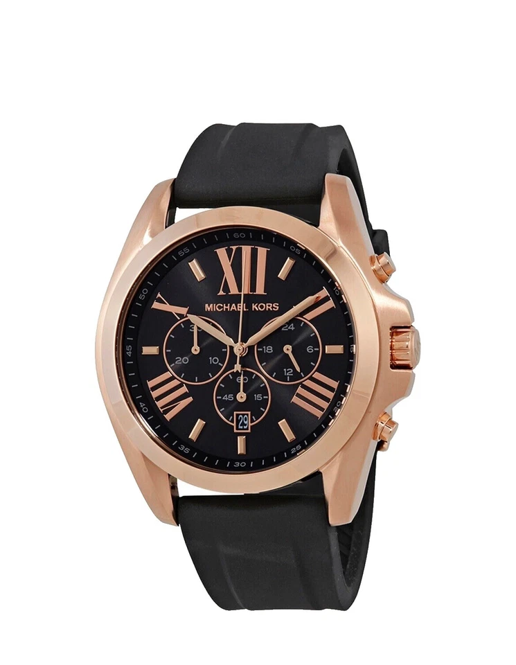 Michael Kors Bradshaw Rubber Band Wristwatches