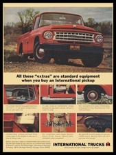 1965 Ih International Pickup Trucks New Metal Sign All The Extras Are Standard