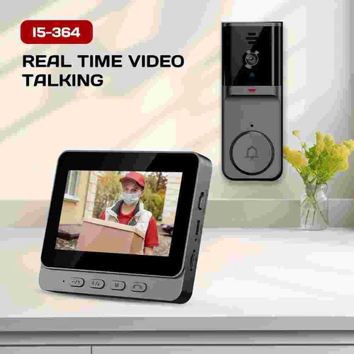 2025 Wireless Video Doorbell Smart Phone Security Camera Door Bell Ring Intercom - Picture 10 of 18