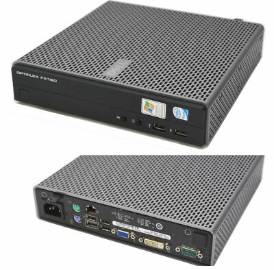 Dell Mini PC FX160 Rapide 80GB HDD 2GB Disque Dur SSD DDR2 Windows XP #O32