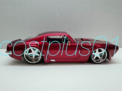 JADA BTM 1972 PONTIAC TRANS AM 1:24 RED WITH CHROME WHEELS