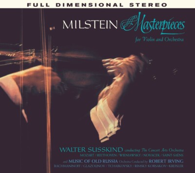 Nathan Milstein Masterpieces, Music Of Old Russia, for Violin and Orchestra (CD)