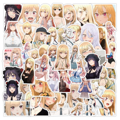 100Pcs Sono Bisque Doll wa Koi wo Suru Sticker for Teens Girls Water Bottles