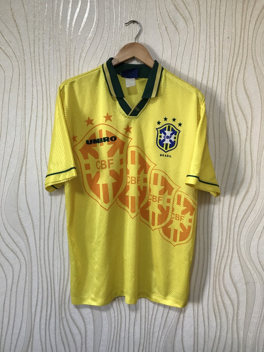BRASIL 1996 HOME FOOTBALL SOCCER SHIRT JERSEY UMBRO | eBay