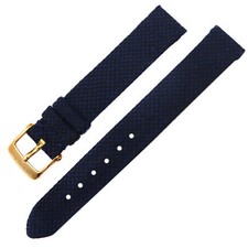 Van Cleef & Arpels 14mm Navy Fabric Yellow Go...