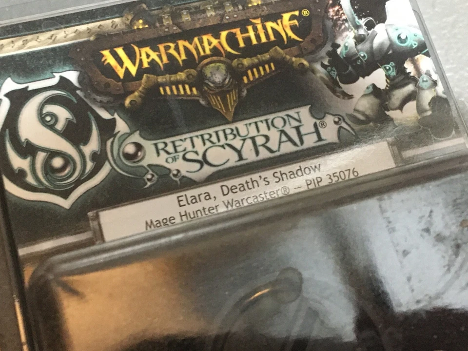 A20050 WARMACHINE NIB ELARA, DEATH'S SHADOW & REFLEX SERVITORS CYRISS SCYRAH - Image 4 of 4