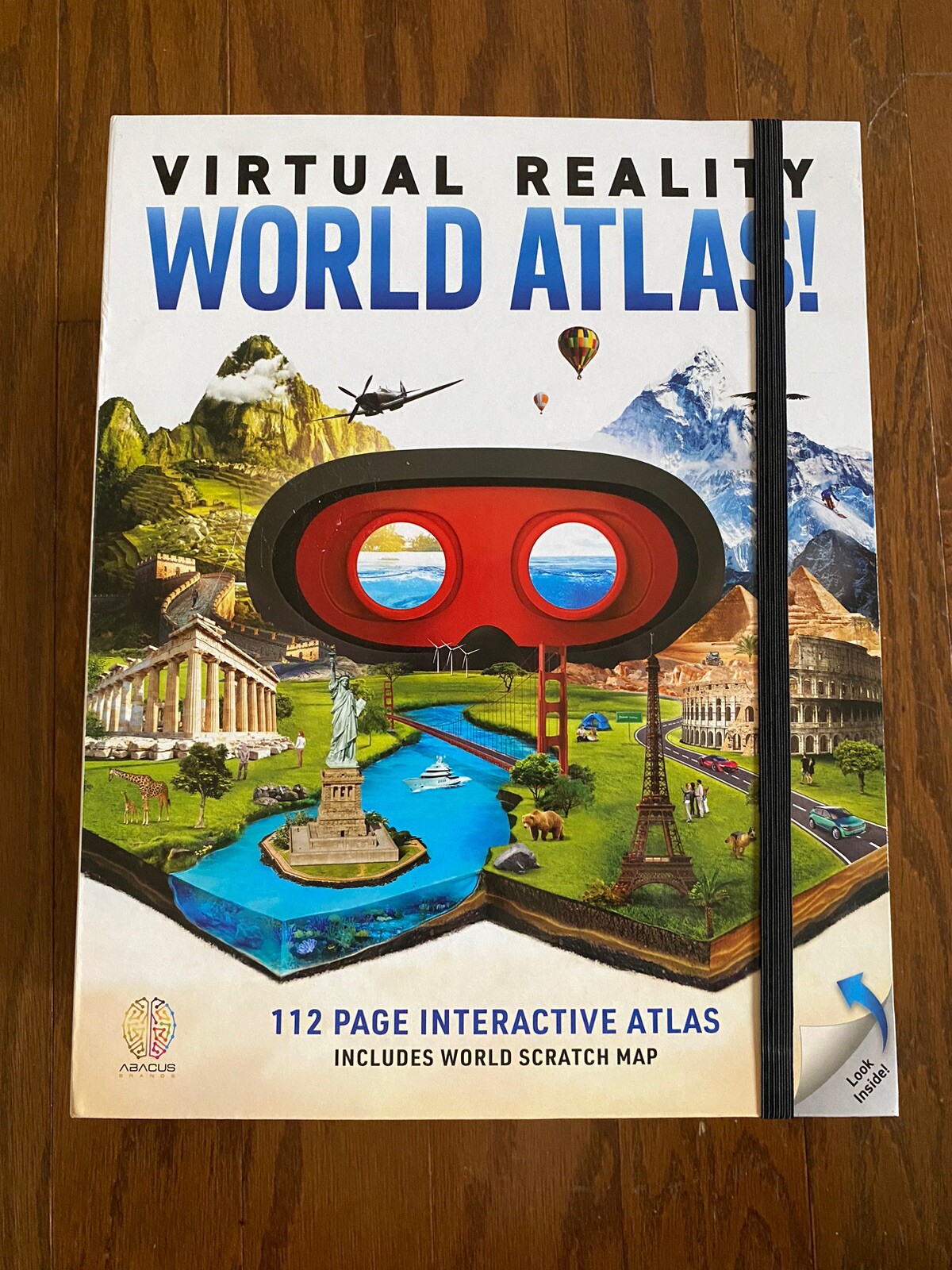 Virtual Reality World Atlas Interactive VR Atlas and STEM Learning Set