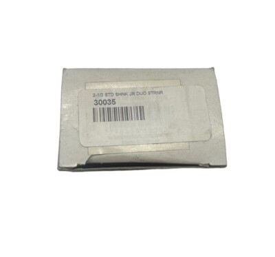 30035, 2-1/2'' Std Junior Duo Strainer **SALE**