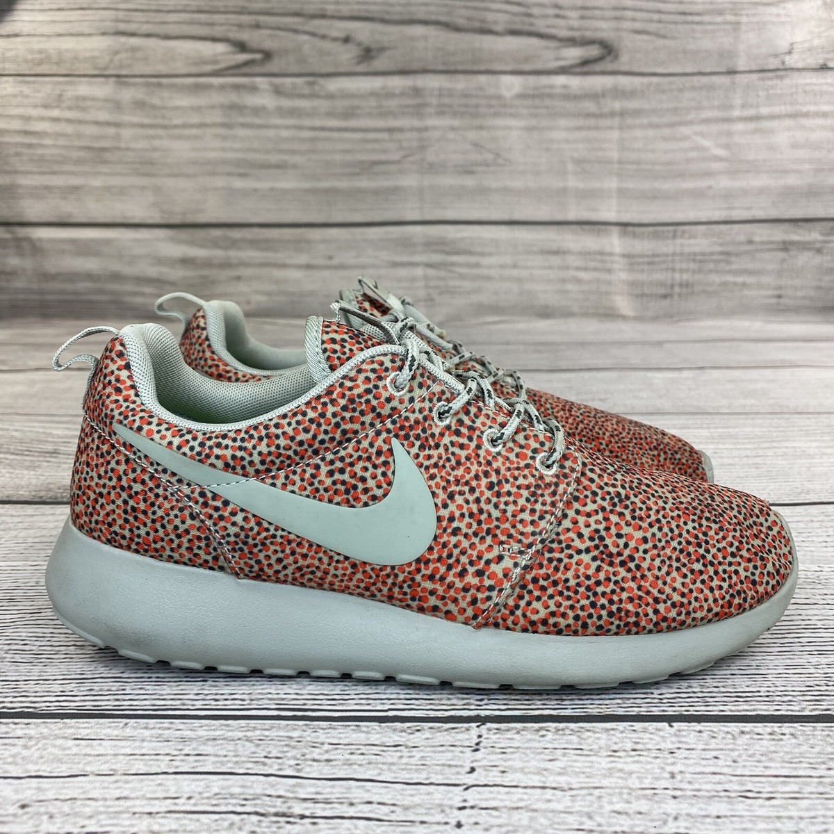 Nike Roche Run Cheetah Running Shoes Women Size Athletic