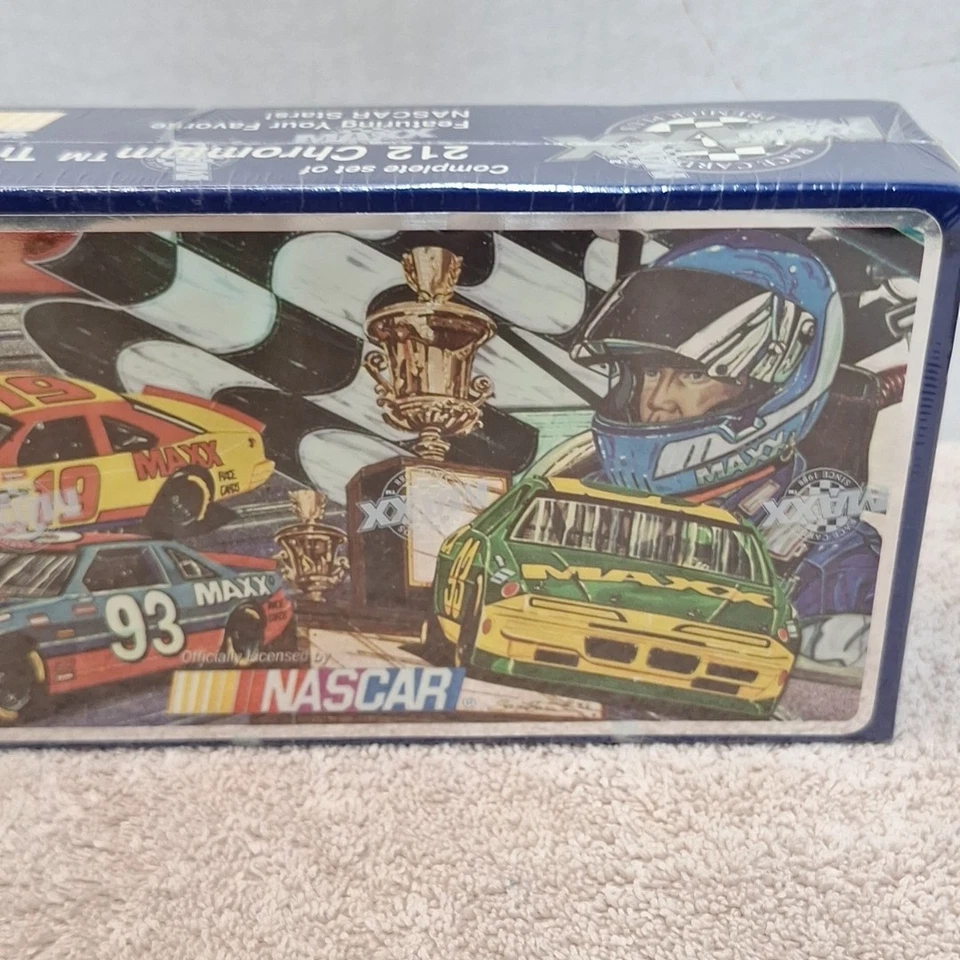 1993 Maxx Premier Plus Nascar Racing Chromium Trading Cards Sealed - Image 3 of 4