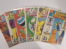 The Legion Of Super Heroes 301-305 311 Lot Very Fine VF 8.0 DC Comics 1983