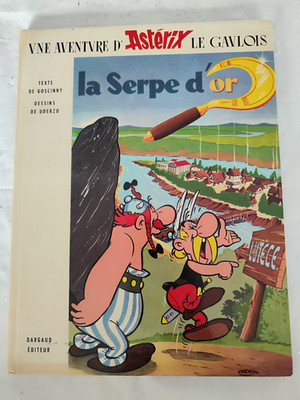 Aus einer Auflösung: Astérix La Serpe D'or Dargaud Editeur Buch