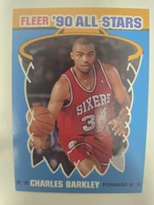 1990-91 Fleer All-Stars Charles Barkley #1 HOF