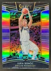 2018-19 Select Luka Doncic RC Silver Prizms Concourse #25 Mavericks