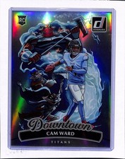 2025 Panini Donruss Cam Ward Oversized Jumbo Downtown RC Rookie #12 Titans