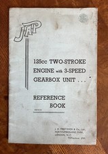 JAP J A Prestwich 125cc 2 stroke Handbook Scooter Instruction Parts Bike Manual