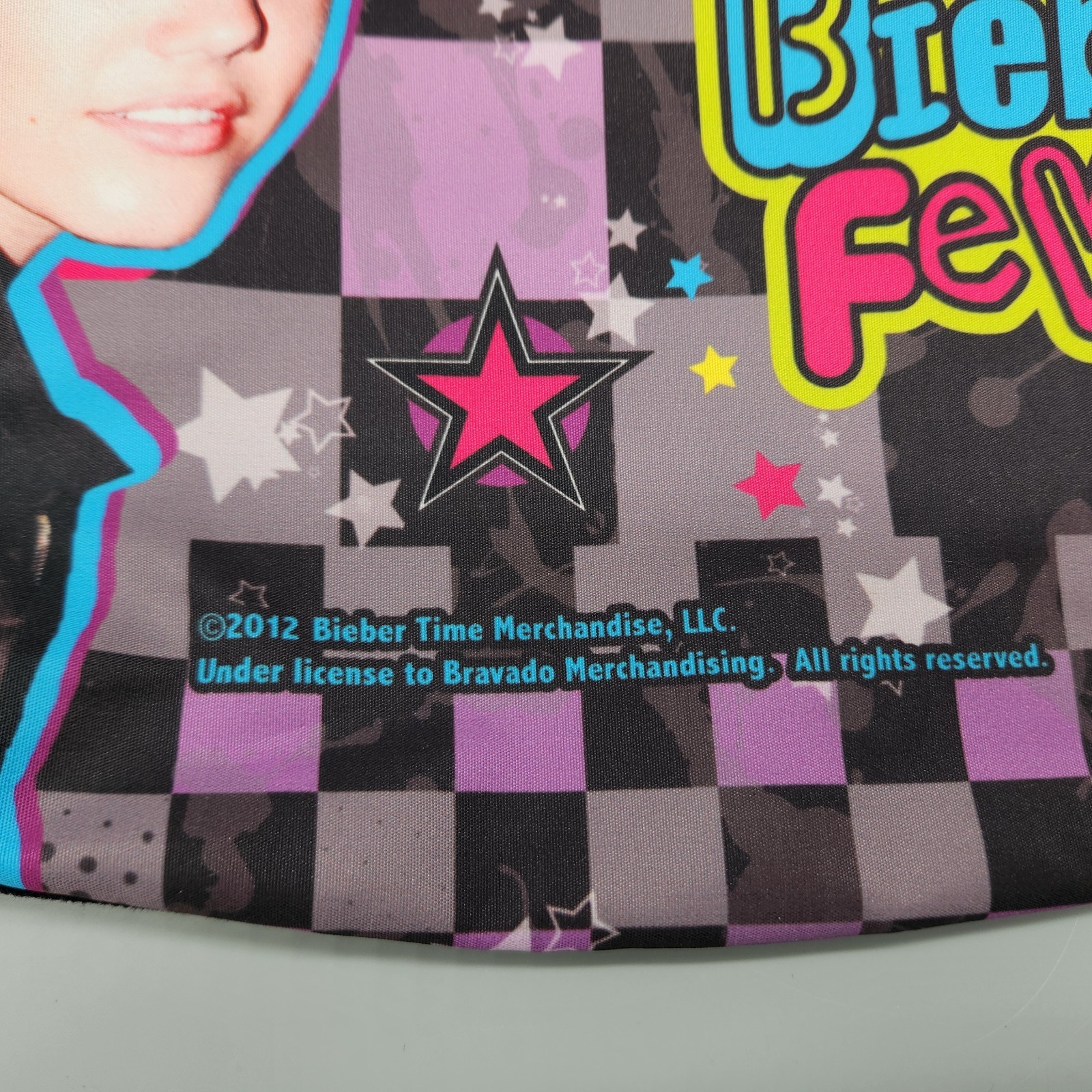 Justin Bieber Fever Bag Purse Shoulder Bag Zip 2012 Bieber Time Merchandise HTF