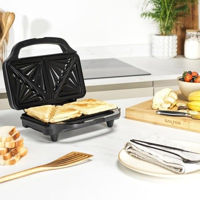 *Brandneu* Salter Sandwich Toaster - Antihaftbeschichtet, Deep Fill Toastie Maker