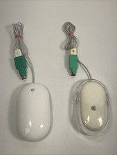 2 Genuine Apple USB Mouse  s Pro Mouse M5769 for iMac White/Clear  A1152