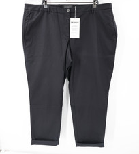 NWT Wildfang pants Womens 20W The Essential Trouser Stretch Cotton Blend black