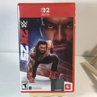 WWE 2K25 Code-In-Box - Nintendo Switch 2 Brand New Factory Sealed