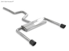 Milltek Duplex Sportauspuffanlage ab OPF Ford Focus 4 ST Turnier je 115mm Carbon