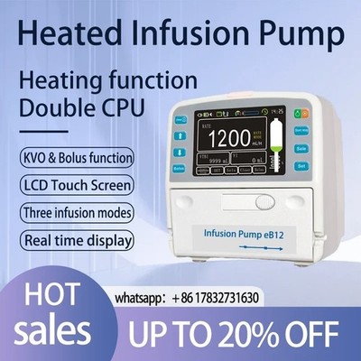 High Qualit With Heat Function Touch Screen Smart HumanVeterinary Infusion Pump