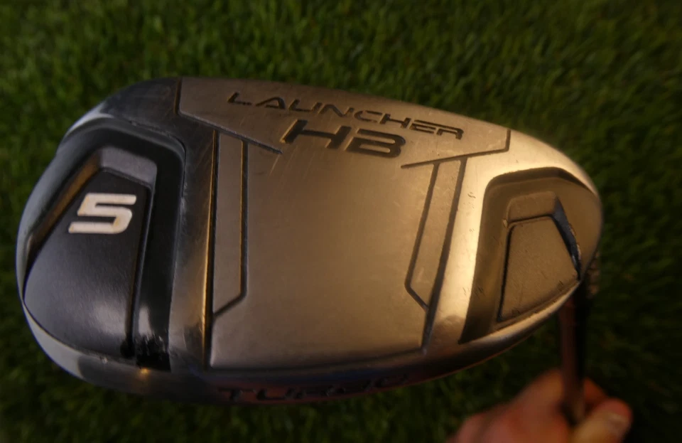 MINT LADIES Cleveland HB Launcher Turbo # 5 Hybrid Iron Miyazaki C. KUA Graphite - Image 2 of 4