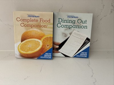 Weight Watchers WW Momentum Points COMPLETE FOOD & DINING OUT Companion Book Set