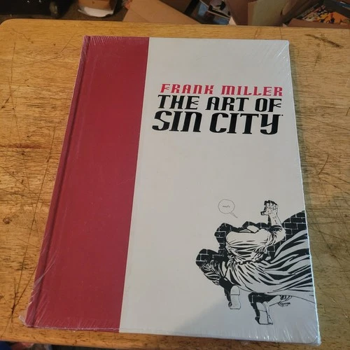 The Art of Sin City FRANK MILLER printed SIGNED +SKETCH Hardcover New Sealed 