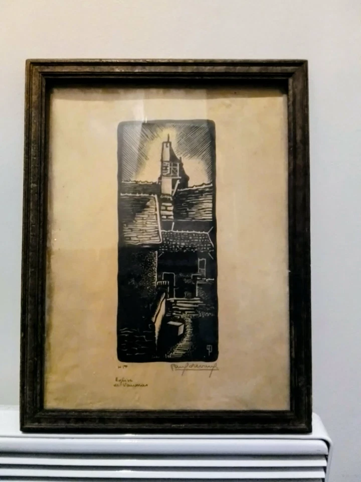 Gravure Sur Bois - Photo 1/4