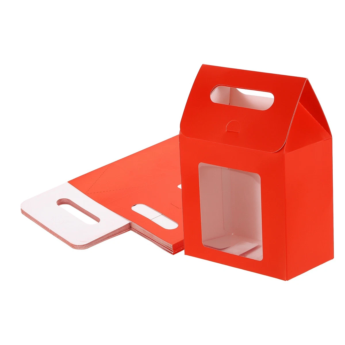 24 Sacchetti Regalo Natalizi In Carta Kraft Con Manici - 8 Design Diversi Di Babbo Natale E Fiocchi Di Neve, Ideali Per Bomboniere E Confezioni Regalo