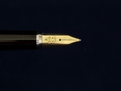 CROSS 10K GOLD-FILLED ROLLED CLASSIC CENTURY FOUNTAIN PEN w14K