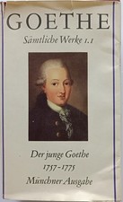 Goethe Sämtliche Werke 1.1