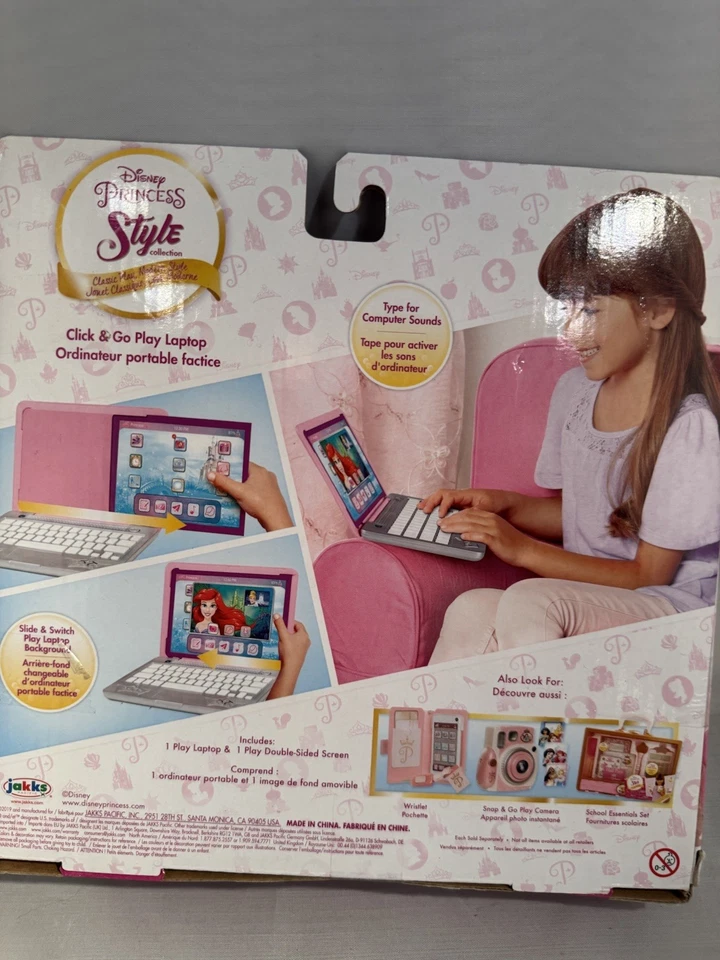 Disney Princess Style Collection Laptop with Phrases, Sound Effects & Music - Image 3 of 4