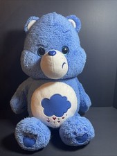 Care Bears Grumpy Bear, Large Scale Black, And Blue Eyes Rare